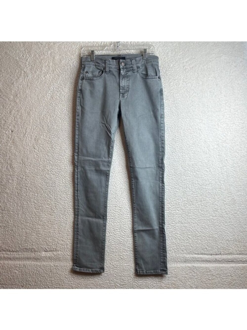 NWT Fidelity Womens Gray Denim High-Rise Slim Fit Jeans Size 32